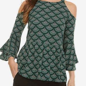 Michael Kors cold shoulder top